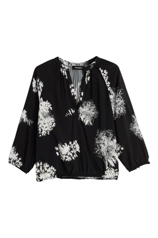 Blouse - Blanc et noir
