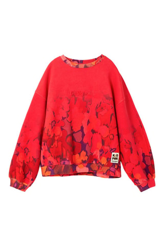 Sweat - Rouge, vert, orange et violet