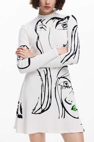 Robe pull - Blanc