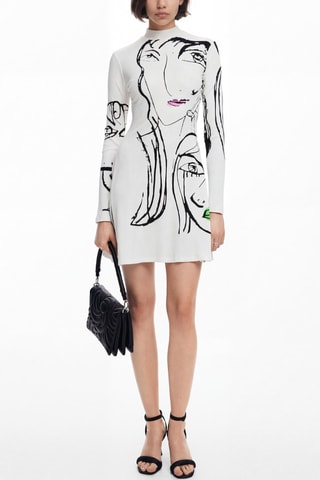 Robe pull - Blanc