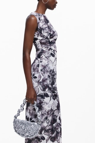 Robe droite - Gris