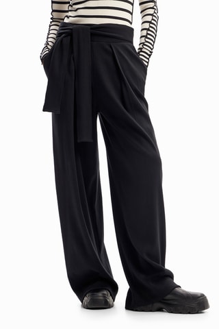 Pantalon palazzo - Noir