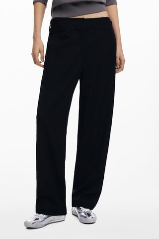 Pantalon droit - Noir