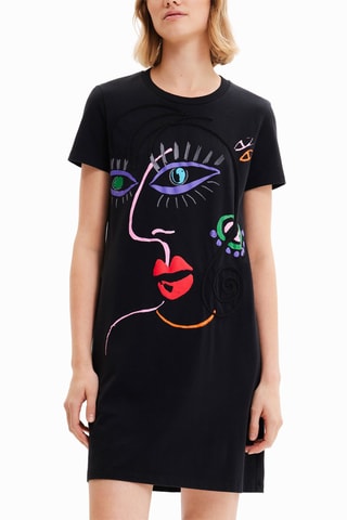Robe droite - Noir