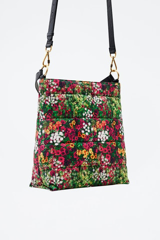 Sac bandoulière - Noir et rose