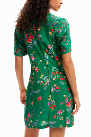 Robe droite - Vert