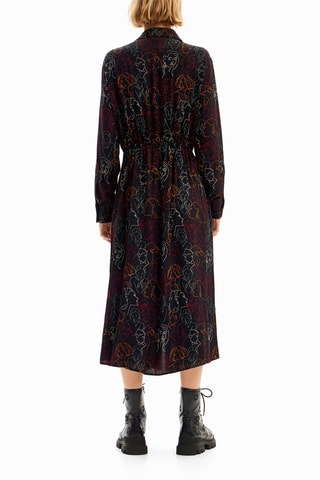Robe longue - Noir