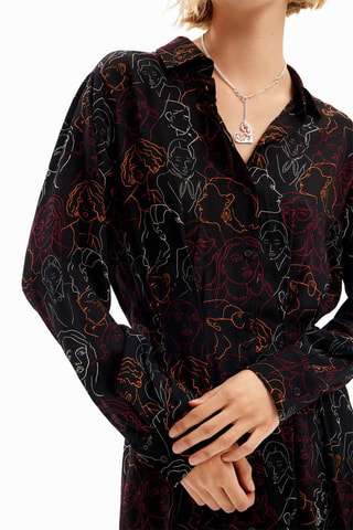 Robe longue - Noir