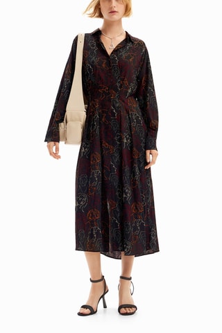 Robe longue - Noir