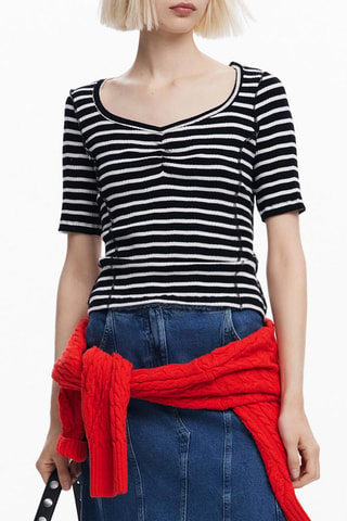 Top slim - Noir