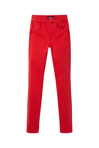 Jean skinny - Rouge