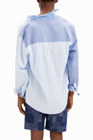 Chemise - Blanc et bleu