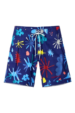 Short de bain - Bleu