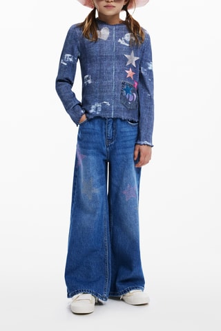 Top - Bleu
