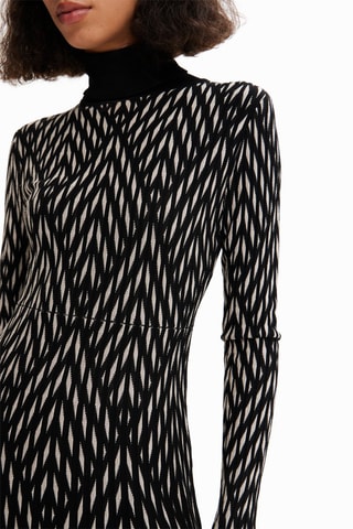 Robe droite - Noir
