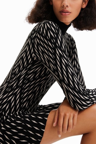 Robe droite - Noir