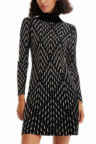 Robe droite - Noir