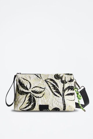 Sac bandoulière - Blanc, jaune et noir