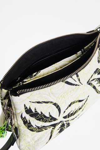 Sac bandoulière - Blanc, jaune et noir