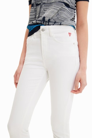 Jean skinny - Blanc