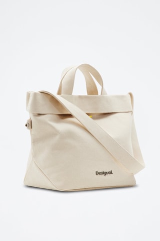 Cabas - Blanc et beige