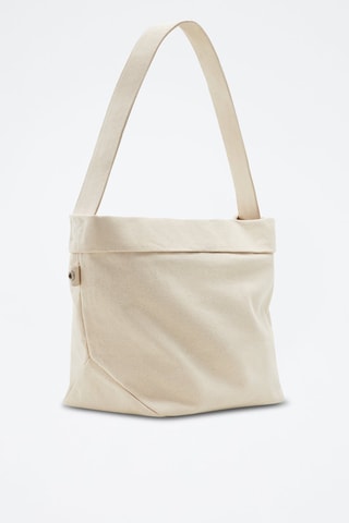 Cabas - Blanc et beige