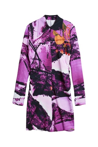 Robe chemise - Violet