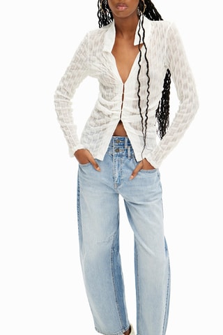 Jean wide legs - Bleu