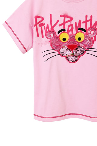 T-shirt La Panthère Rose - Rose