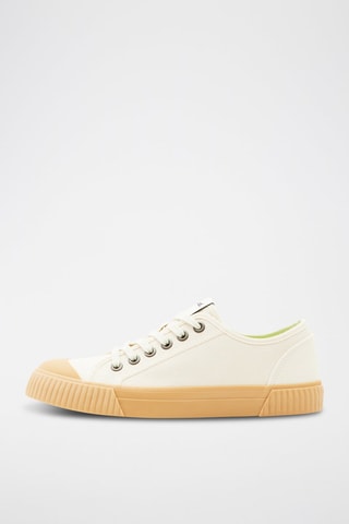 Baskets - Beige, blanc et vert