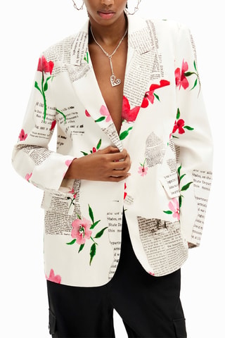 Blazer - Blanc, rouge et vert