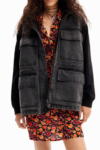 Veste regular - Noir