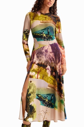 Robe longue - Beige