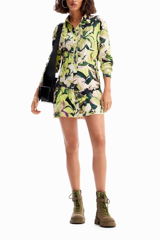 Robe chemise - Vert