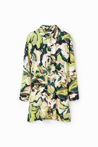 Robe chemise - Vert