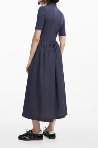 Robe midi - Gris