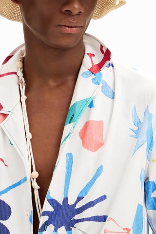 Chemise - Blanc et bleu