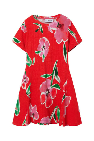 Robe - Rouge et rose