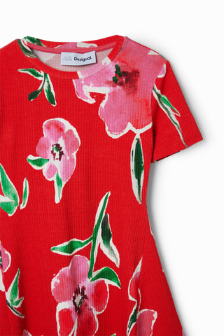 Robe - Rouge et rose