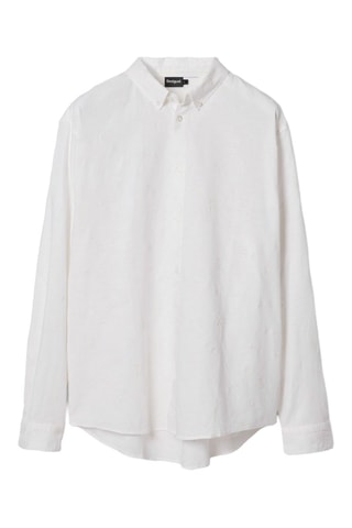 Chemise en lin - Blanc