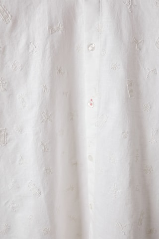 Chemise en lin - Blanc