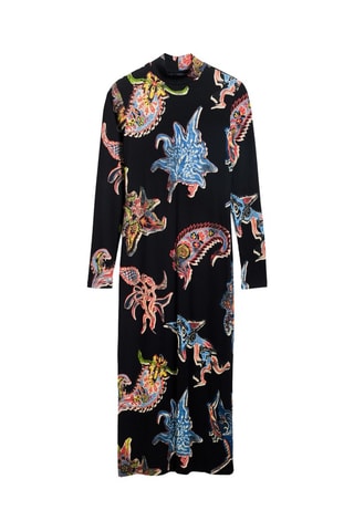 Robe midi - Noir