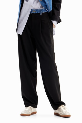 Pantalon droit - Noir