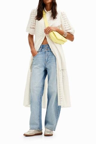Robe chemise - Blanc