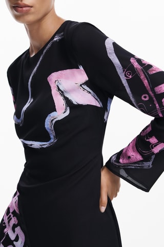 Robe courte - Noir