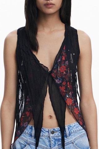 Gilet sans manches - Noir