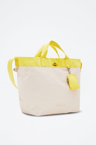 Cabas - Beige et jaune