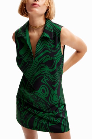 Robe droite - Vert