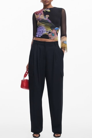 Crop top - Noir