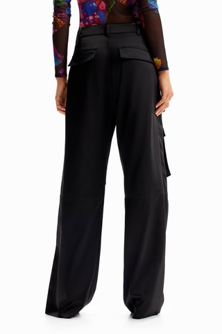 Pantalon cargo - Noir